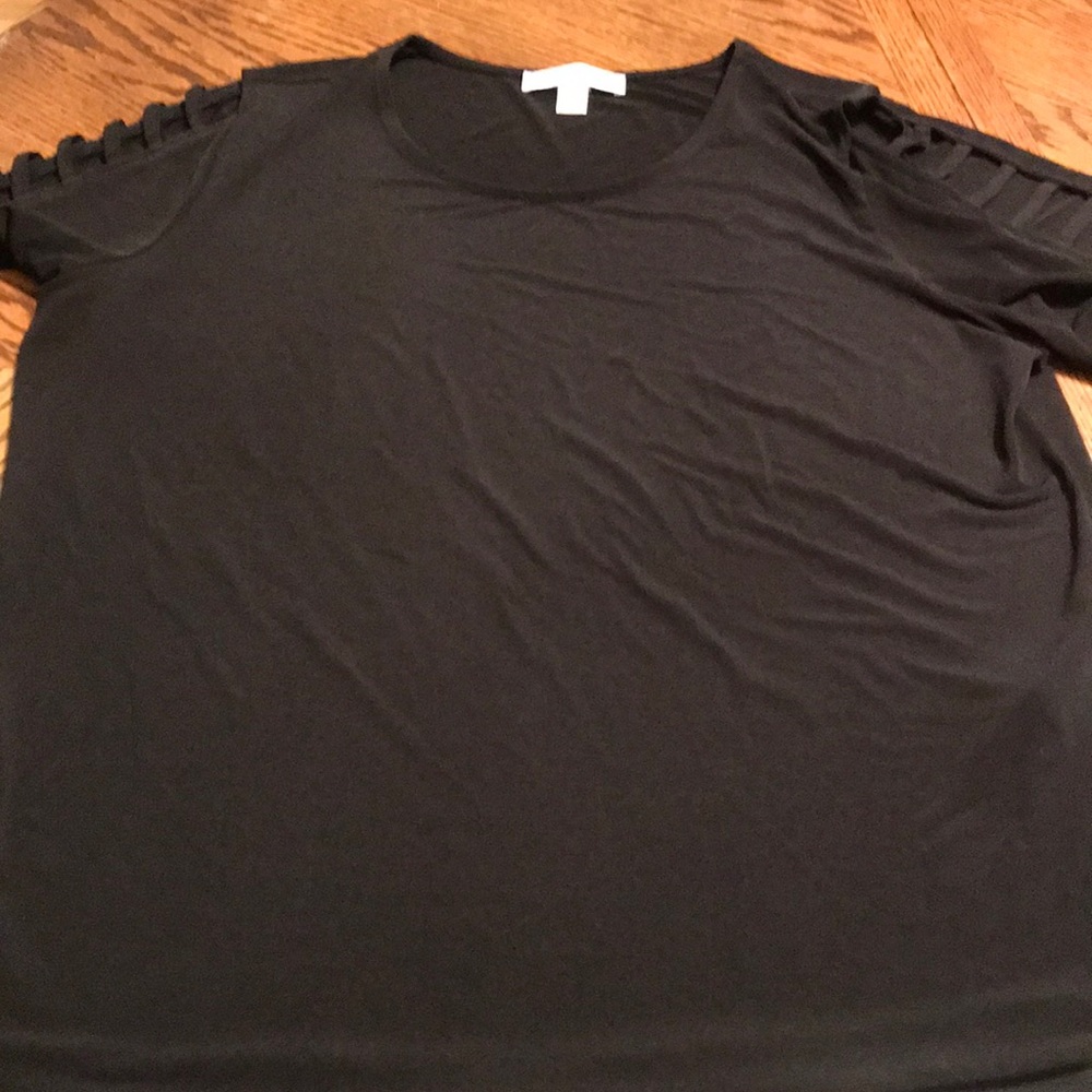 Michael Kors ladder sleeve tee